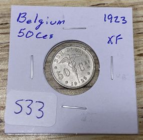 1923 Belgium 50 Ces