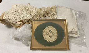 Crochet Linens and Framed Crochet