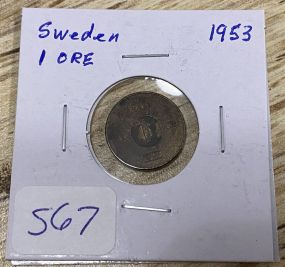 1953 Sweden 1 ORE