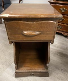 Mid 20th Century Bed Side Table