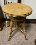 Antique Piano Stool