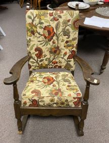 Cherry Vintage Arm Rocker Chair
