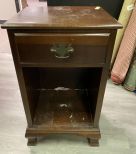 Mahogany Bedside Table