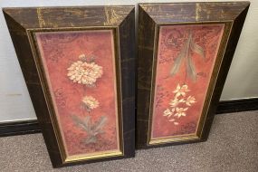 Pair of Floral Decorative Prints