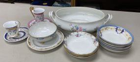 Group of Porcelain Plates and Bowls