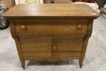 Early 1900's Oak Washstand