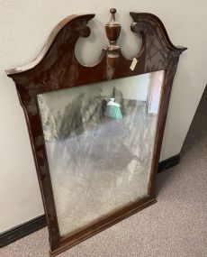 Cherry Chippendale Style Wall mirror