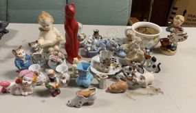 Group of Porcelain Mini Figurines