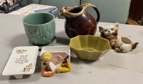 Group of Pottery Pieces