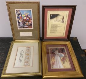 Four Decorative Prints