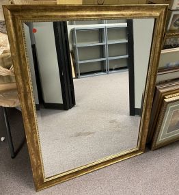 Modern Gold Color Wall Mirror