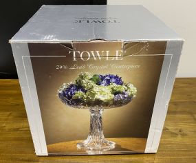 Towle Lead Crystal Centerpiece