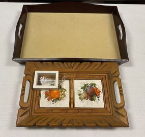 Two Decorative Trays