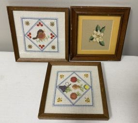 Three Needle Cross Stitch