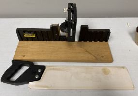 Stanley Mitre Box with Back Saw Model 19-615