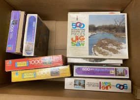 Box of Assorted Puzzles