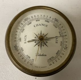 Vintage Linden Barometer