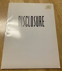 Disclosure Press Kit 1994