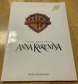 Leo Tolstoy's Anna Karenina Press Kit 1997