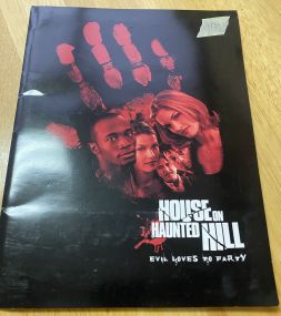House on Haunted Hill Press Kit 1999 with Original Slides