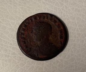 Constantine II Roman Coin 347 +/- A.D.