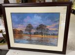 Framed Landscape Pastel