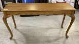 Oak Console/Sofa Table