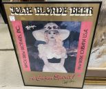 Jolie Blonde Beer Poster Signed George Rodrigue