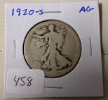 1920-S Walking Liberty Half