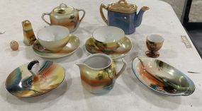 Set of Noritake Hand Painted Porcelain