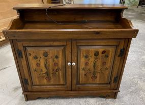 Late 20th Century Radio Cabinet