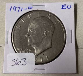 1971-D Eisenhower Dollar