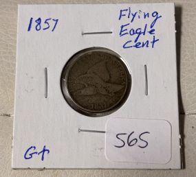 1857 Flying Eagle Cent