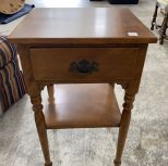 Ethan Allen Cherry Side Stand