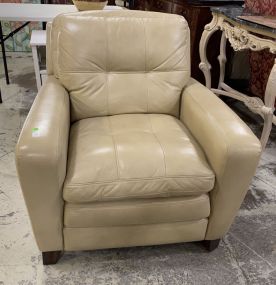 Tan Leather Arm Chair