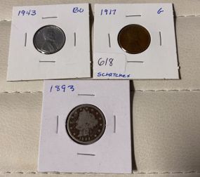 1917 and 1943 Lincoln Cent
