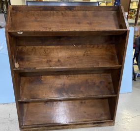 Wood Display Magazine Rack