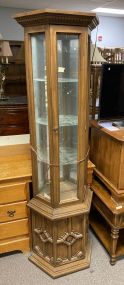 Modern Plastic Curio Cabinet