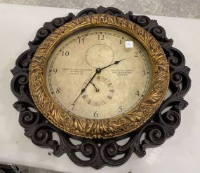 Polyfoam Ornate Wall Clock