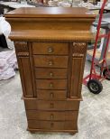 Cherry Jewelry Armoire