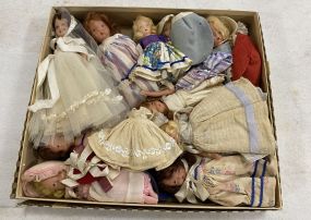 Group of Collectible Small Dolls
