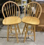 Pine Kitchen Bar Stools