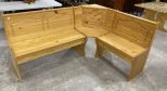 Pine Corner Bench