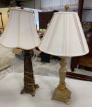 Two Decorative Table Lamps