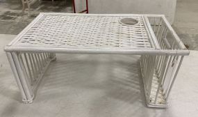 White Painted Bed Tray