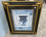 Large Framed Urn Print