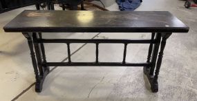 Vintage Wood Sofa Table