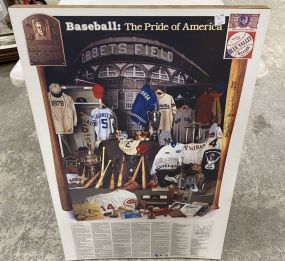 Baseball The Pride of American Poster