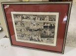 Kittons Christmas Framed From Illustrated London Print