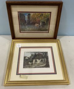 Two Signed Framed Prints